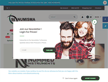 Tablet Screenshot of numisma.biz